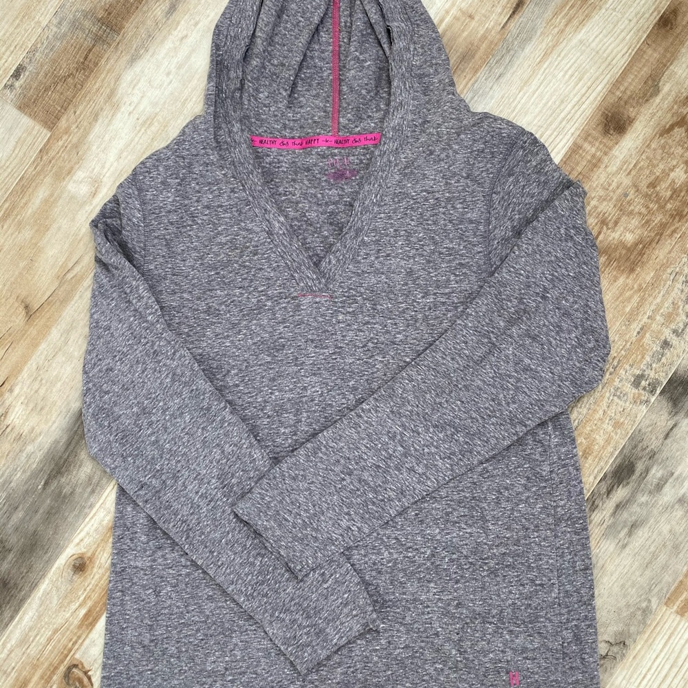 Grey/Purple Long-Sleeve Pajama Shirt
